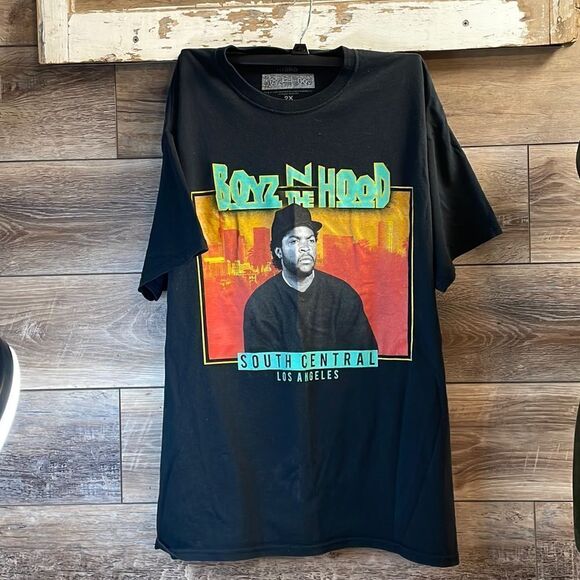 Hybrid “Boyz N The Hood” Black T-Shirt Size 2X Unisex - Picture 2 of 4